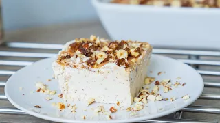 Семіфредо з пастою фундука і солоною карамеллю І Hazelnut Semifreddo with Salted Caramel