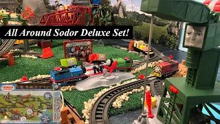 Thomas and Friends Toy Train Set-All Around Sodor Deluxe Set!