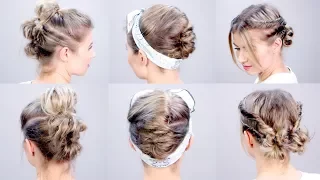 SUPER EASY Short Hairstyles Tutorial | Milabu