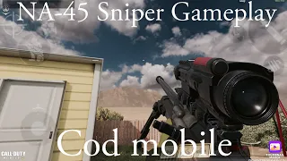 Cod mobile new sniper NA-45 gameplay
