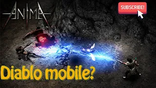 ANIMA / Первый взгляд на ARPG в стиле Diablo! на Android и ios/