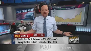 Jim Cramer: Wake me up when Tesla is double the value of Ford and GM put together