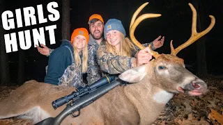 SHE GOT HER FIRST DEER EVER *INSANE SCOPE CAM*