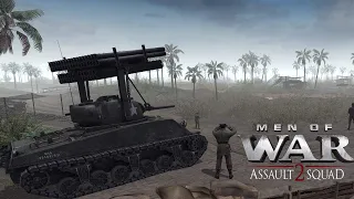 Битва на Сайпане в Men of War Assault Squad 2 | В Тылу Врага Штурм 2