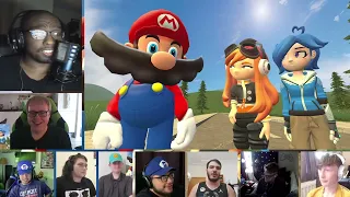 SMG4: Grand Theft Mario [REACTION MASH-UP]#1986