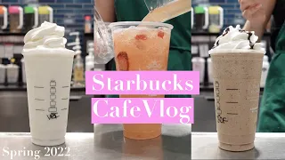 HAPPY SPRING🌷🌸 | cafe vlog | Target Starbucks | ASMR