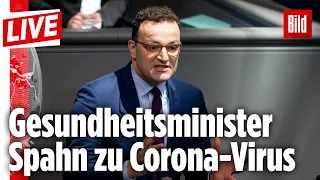 🔴 Gesundheitsminister Jens Spahn gibt Pressekonferenz zu Corona-Virus | BILD Live vom 28.01.2020