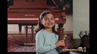 Emily Bear Age 6 - First Winner Golden Ribby Award