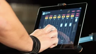 Details der LUCAS NANO 608i App for iPad 'LUCAS NANO REMOTE' - NAMM 2016 (in German)