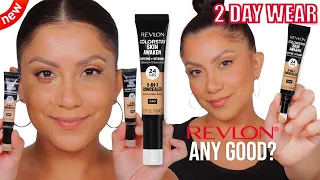 2 DAY WEAR *new* REVLON COLORSTAY SKIN AWAKEN 5 IN 1 CONCEALER  *dry under eyes* | MagdalineJanet