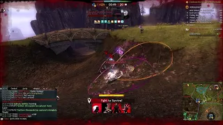 GW2 | WvW - When you haven't played WARRIOR BERSERKER in a long time...