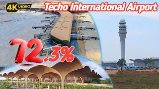 Tour of Techo International Airport Construction - 72.3% Completion Update