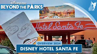 💫 Disney HOTEL SANTA FE Overview 2024 at Disneyland  | BEYOND THE PARKS SeriesParis