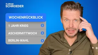 WEG DAMIT! 1 Jahr Krieg, Politischer Aschermittwoch & Berlinwahlen - Satirischer Wochenrückblick #3