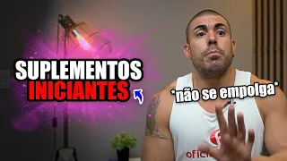 6 melhores suplementos para iniciantes