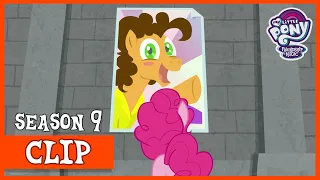 Pinkie Arrives at Cheese Sandwich's Amusement Factory (The Last Laugh) | MLP: FiM [HD]
