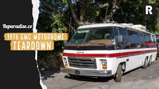 1976 GMC Motorhome Tear down