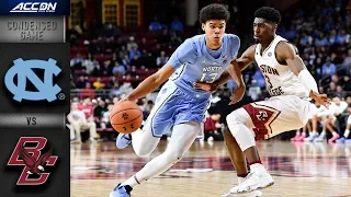 North Carolina vs. Boston College -  Condensed Game | ACC Basketball 2018-19