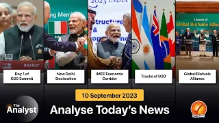 The Analyst | Daily Newspaper Analysis | 10th September 2023 | Current Affairs Today