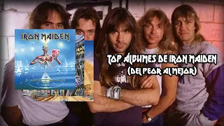 TOP ÁLBUMES DE IRON MAIDEN (DEL PEOR AL MEJOR)