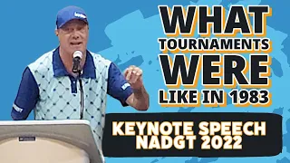 Speech to 1,000+ Disc Golfers at the NADGT Championships in Austin, TX