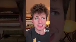 “If you want me to stop i’ll stop” Charlie Puth via TikTok | April 4, 2024