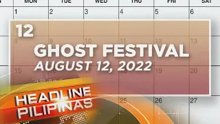 No loud parties, no weddings: Know the dos and don'ts during ghost month | Headline Pilipinas