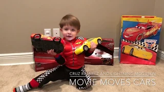 Disney Pixar Cars 3 Movie Moves Cruz Ramirez and Lightning McQueen