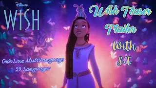 Disney Wish - This Wish - Song Part w/S+T - One-line Multilanguage