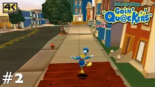 Donald Duck: Goin' Quackers - PS2 Gameplay Playthrough 4k 2160p (PCSX2) PART 2 (Duckberg)