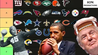 US Presidents Rank NFL Teams (Tier List)