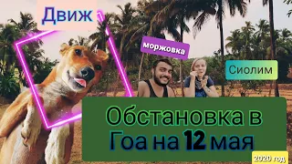 Обстановка в Гоа на 12 мая . Движуха. Пляжные посиделки. Деревенский быт.