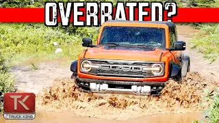 Is the Ford Bronco Raptor Worth the Extra $$$ Over a Badlands? We Hit Water & Rocks to Find Out!