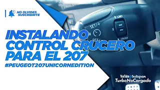 TUTORIAL: Instalar Control Crucero Peugeot | TurboNoCargado