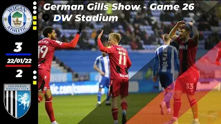 Wigan Athletic vs Gillingham - German Gills Show - 22/01/2022 - Highlights