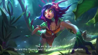 League of legends Neeko quotes English subtitle