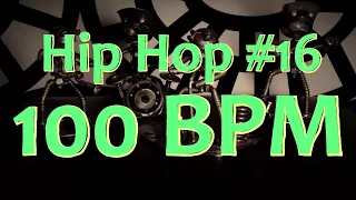 100 BPM - Hip Hop #16 - 4/4 Drum Beat - Drum Track