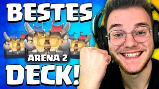 🏆💪🏽 Das BESTE DECK für ARENA 2! | Clash Royale Anfänger Tipps & Tricks (2022)