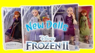 New Disney Frozen 2 Dolls Singing Anna and Elsa Arendelle Fashion