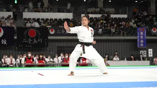 Izumi-yurika GojushihoSho 2022.07.10 The 64th J.K.A. All Japan KARATE Championships.