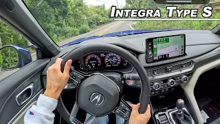 Driving the 2024 Acura Integra Type S - Better Than Civic Type R? (POV Binaural Audio)