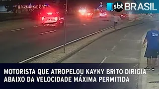 Polícia conclui que motorista não teve culpa no atropelamento de Kayky Brito | SBT Brasil (27/09/23)