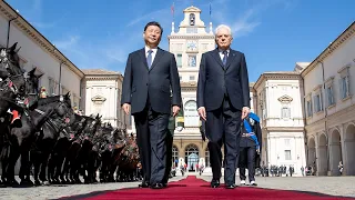 Congedo del Presidente della Repubblica Popolare Cinese Xi Jinping, in Visita di Stato