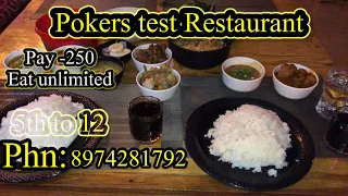 Dinner at pokers taste restaurant ||@Athui Ruangmei &Poulan Kamei ||