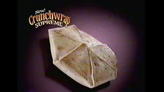 New! Crunchwrap Supreme! Taco Bell 2005 commercial