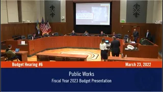 FY2023 Budget Hearing #6 | March 23, 2022