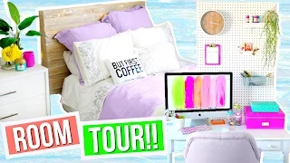 ROOM TOUR 2016!! Room Decor + Organization Ideas!! Alisha Marie