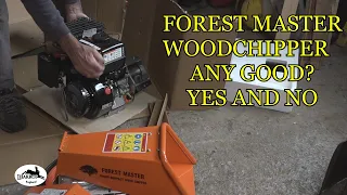 forest master wood chipper any good? yes and NO!