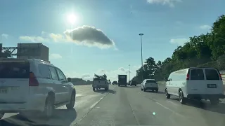 Driving on The World's Widest Highway | Katy Freeway in Houston Texas