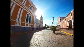 Nicaragua Day Trip from Riu Palace Costa Rica.  GoPro Video, Active Volcano, Spanish Colonial City